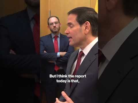 Rubio Hails Major Steps Forward in Ukraine Deal #shorts