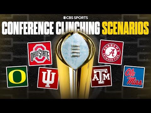 Conference Championship Clinching Scenarios: What happens if Ohio State and Alabama LOSE this week?