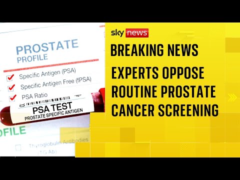 Prostate cancer: Government advisers oppose mandatory screening