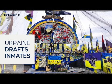 Ukrainian prisoners swapping jail time for the battlefield