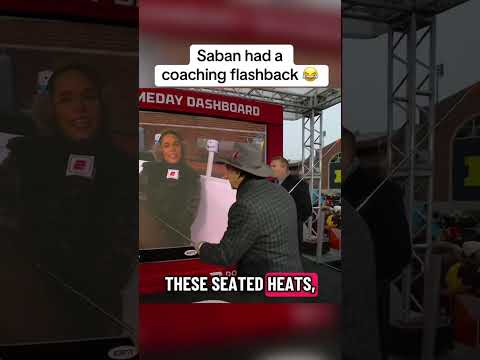 Saban didn’t hold back 🤣