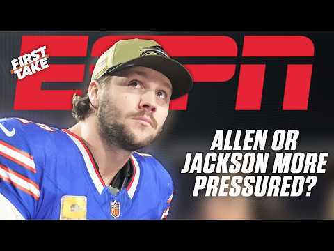 JOSH ALLEN vs. LAMAR JACKSON DEBATE ๐ฟ Stephen A., Cam Newton & Ryan Clark DISAGREE! ๐ฅ | First Take