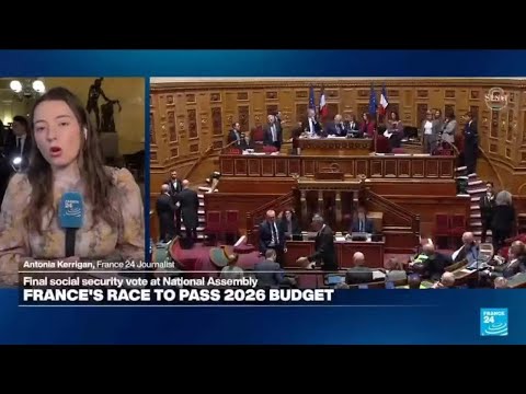 French lawmakers adopt social security budget, suspend pension reform • FRANCE 24 English