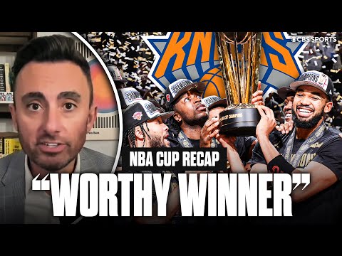 Knicks surge past Spurs to claim NBA Cup Championship | Game Recap & Season Outlook