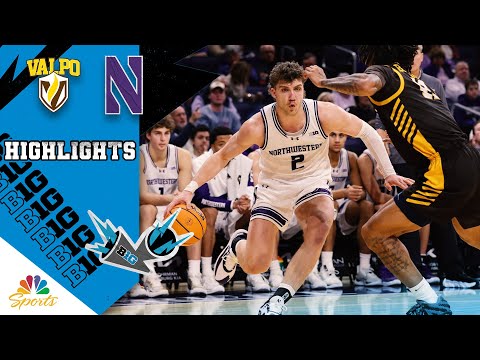 Valparaiso vs. Northwestern | COLLEGE BASKETBALL HIGHLIGHTS | 12/16/25 | NBC Sports