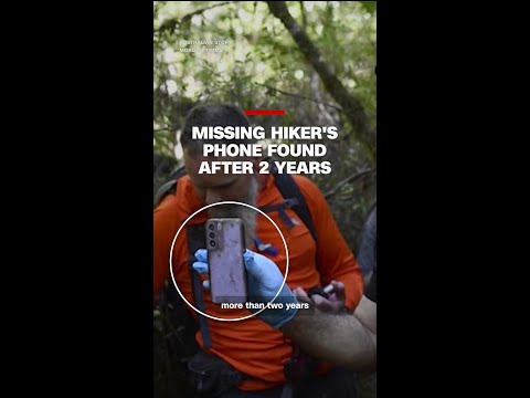 Missing hiker’s phone found two years after disappearance