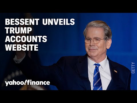 LIVE: Bessent unveils official Trump Accounts website