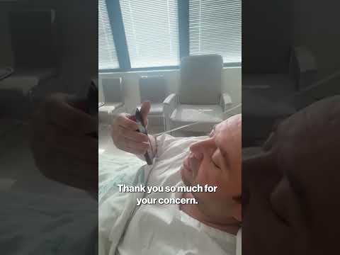 Bondi Beach hero speaks from hospital after being shot five times #shorts