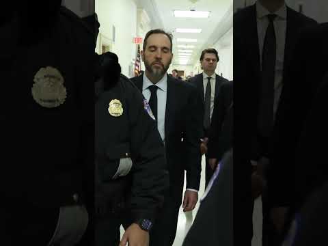 Ex-special counsel Jack Smith arrives to face House Judiciary Committee deposition #shorts