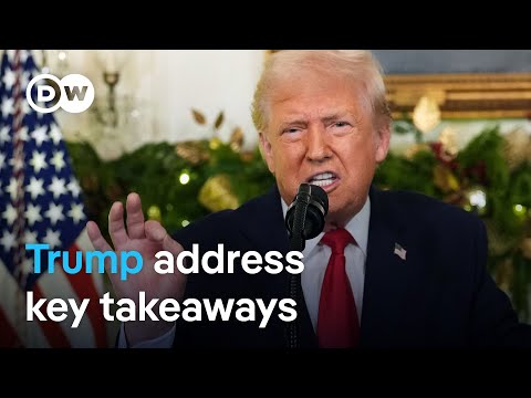Donald Trump blames Democrats for US economic woes in National Address | DW News