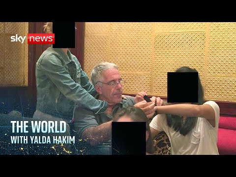 New Epstein pictures released by Dems – including mystery text message | The World with Yalda Hakim