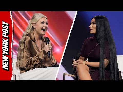 Nicki Minaj Makes Surprise Appearance With Erika Kirk At TPUSA’s AmericaFest