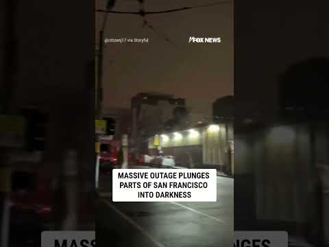 SEE IT: Massive outage plunges parts of San Francisco into darkness #foxnews #news #us #fox