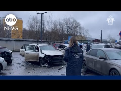 Moscow car bomb kills Russian general, investigators say