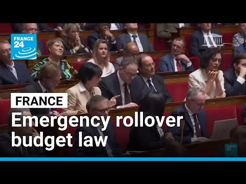 French lawmakers race to pass emergency rollover 2026 budget law • FRANCE 24 English