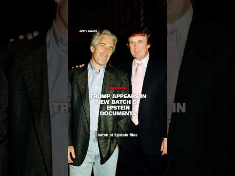 Trump appears in new batch of Epstein documents