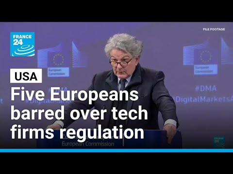 US bars former EU commissioner, activists over alleged censorship • FRANCE 24 English
