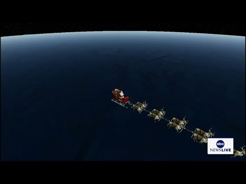LIVE: NORAD tracks Santa Claus on Christmas Eve