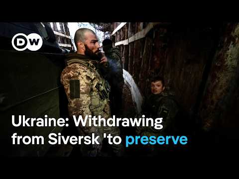 Russian military seizes bastion of Siversk, forcing Ukrainian troops to withdraw | DW News
