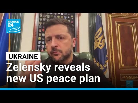 Zelensky reveals US-Ukraine plan to end Russian invasion • FRANCE 24 English