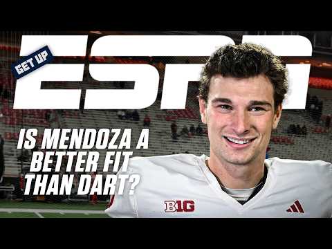 HOT TAKES 🏈 Should Giants TRADE Jaxson Dart & DRAFT Fernando Mendoza⁉️ | Get Up