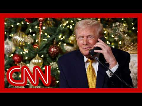 Trump tells child he made sure ‘a bad Santa’ is not ‘infiltrating’ the US
