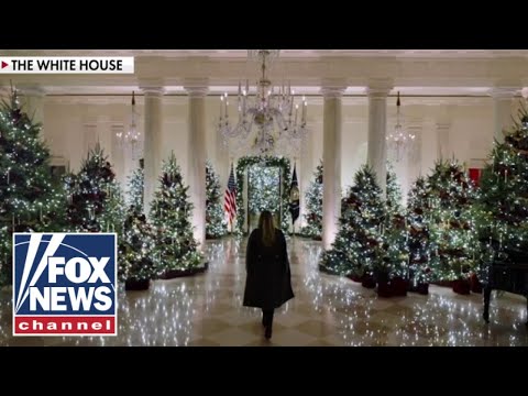 ‘HOME IS WHERE THE HEART IS’: Melania Trump decorates the White House for Christmas