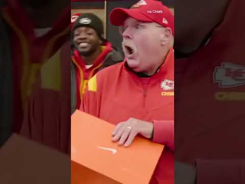 Coach was ecstatic #chiefs #christmas