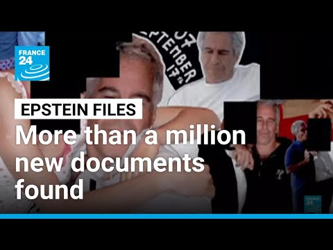 More than a million new Epstein documents found, review underway • FRANCE 24 English