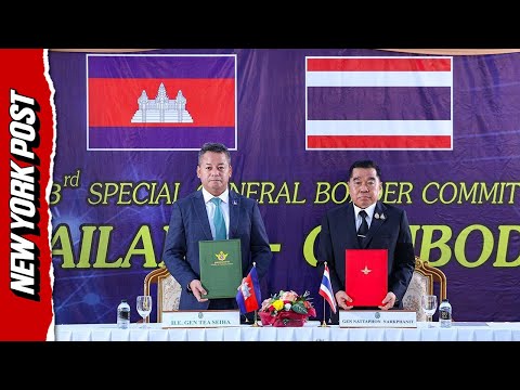 Thailand and Cambodia Agree to Ceasefire After Weeks of Border Fighting