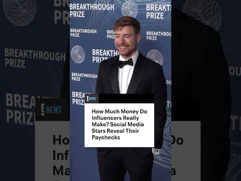 Find out the eye-popping paychecks of several content creators.