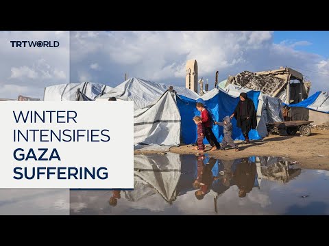 Flooding and disease risks rise as winter hits Gaza