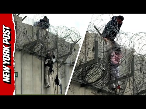 Palestinians Risk Deadly Climb Over Separation Wall to Reach Jerusalem
