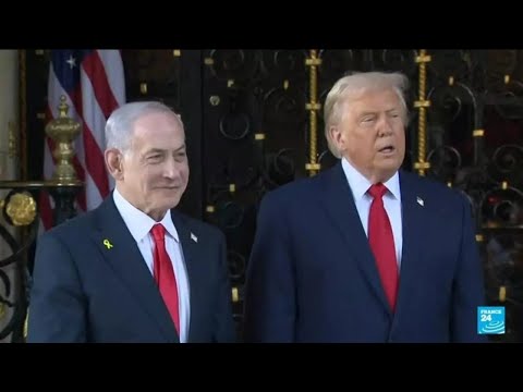 US President Donald Trump hosts Israeli PM Benjamin Netanyahu in Florida • FRANCE 24 English