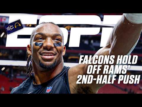 Rams vs. Falcons REACTION 🍿 Stafford throws 3 INT & Atlanta holds off LA’s comeback | SC with SVP