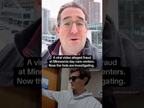 Feds investigating after viral video alleged fraud at Minnesota day care centers #shorts