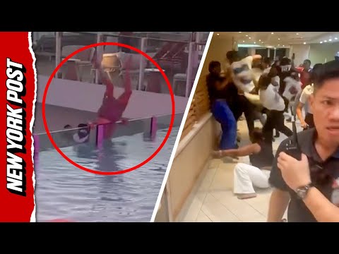 Top 5 CRAZIEST Cruise Ship Moments of 2025