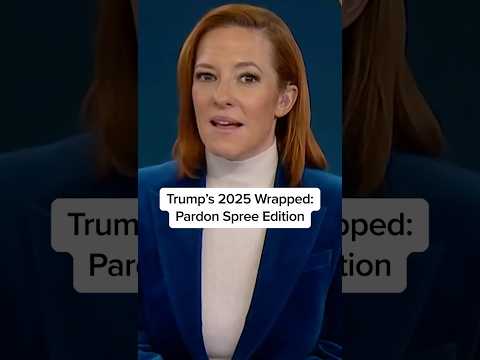 Trump’s 2025 Wrapped: Pardon Spree Edition