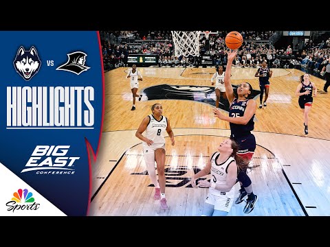 No. 1 UConn vs. Providence | COLLEGE BASKETBALL HIGHLIGHTS | 12/31/25 | NBC Sports