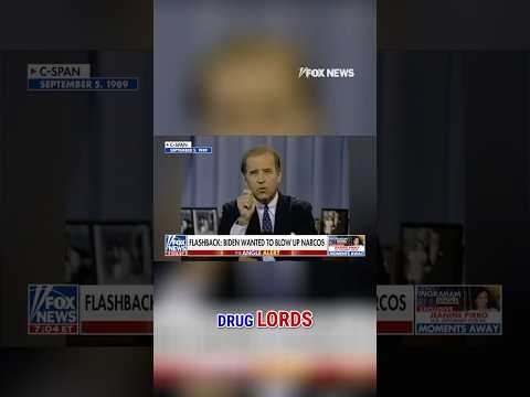 FLASHBACK: Biden wanted to ‘go after drug lords where they live’ #shorts #biden #lauraingraham #fox