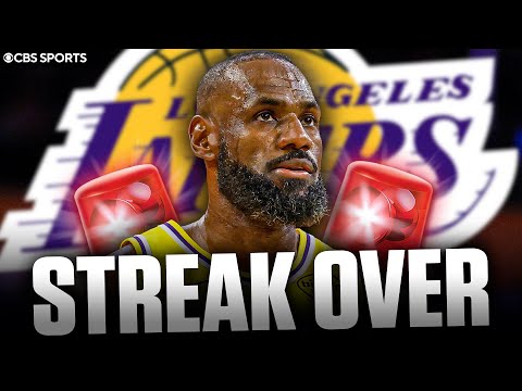LeBron James’ Historic Streak of 1,297 Consecutive Games with 10+ Points ENDS | Instant Reaction