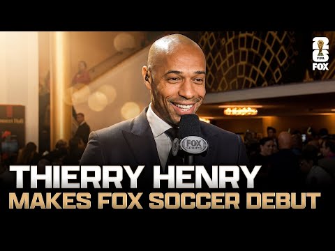 Thierry Henry makes FOX Soccer Debut Ahead of 2026 FIFA World Cup Draw
