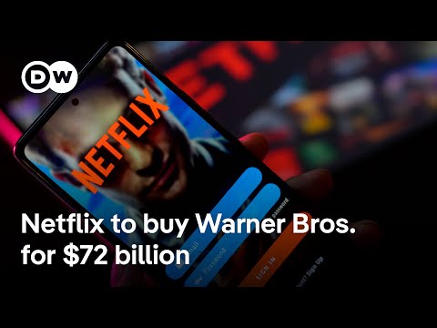 What Netflix’s megadeal to buy Warner Bros means for the US film and entertainment sector | DW News