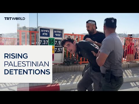 Palestinian detentions in Israel surge amid Gaza war