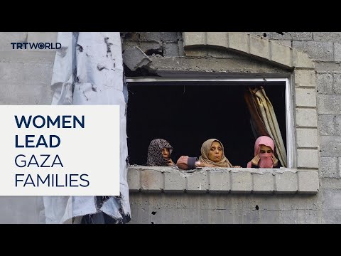 More than 57,000 households in Gaza headed by women