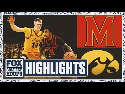 Maryland Terrapins vs. Iowa Hawkeyes Highlights | FOX College Hoops
