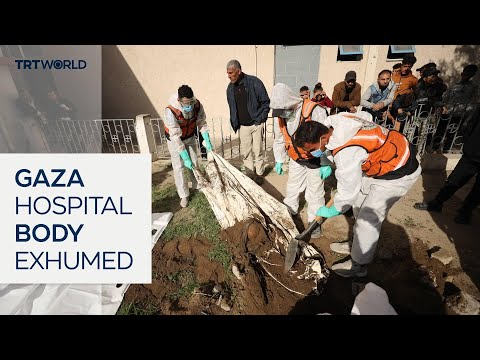 Gaza exhumes war victims amid fragile ceasefire