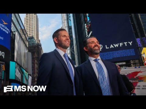 “GRIFTING NEPO-BABIES”: The next generation of Trump grifters