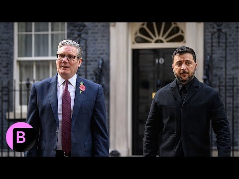 Zelenskiy in London at Key Moment for Ukraine Talks