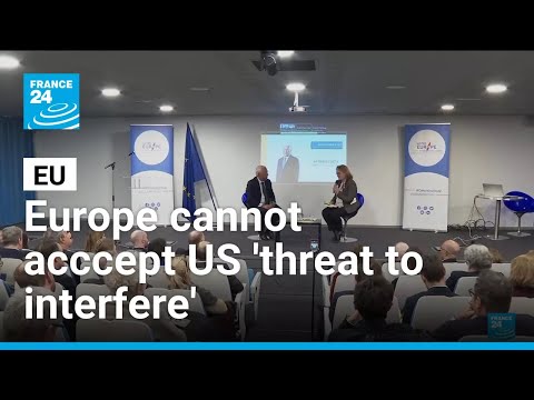 Antonio Costa says Europe cannot accept US ‘threat to interfere’ • FRANCE 24 English
